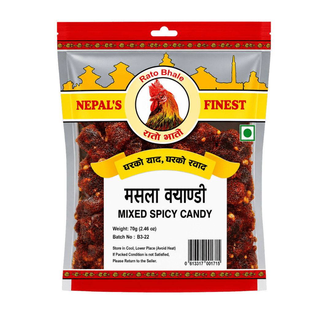 Rato bhale Mixed Spicy Candy 70 g buy online USA - 1